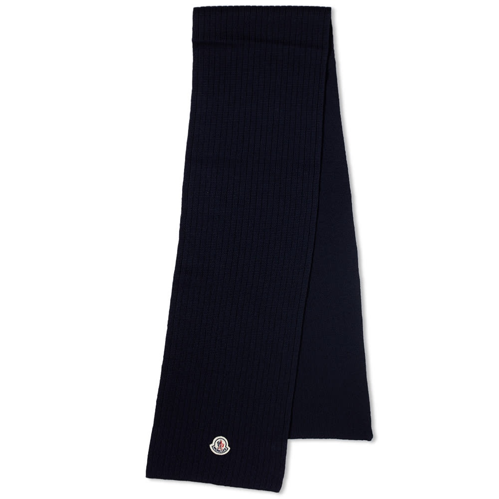 Moncler Logo Wool Scarf - 2