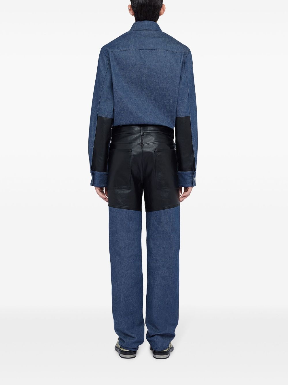 panelled trousers - 3
