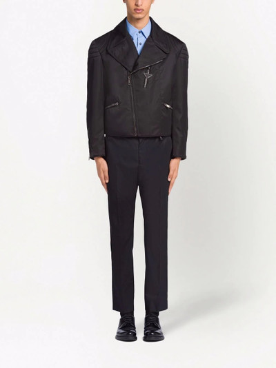 Prada Re-Nylon biker jacket outlook