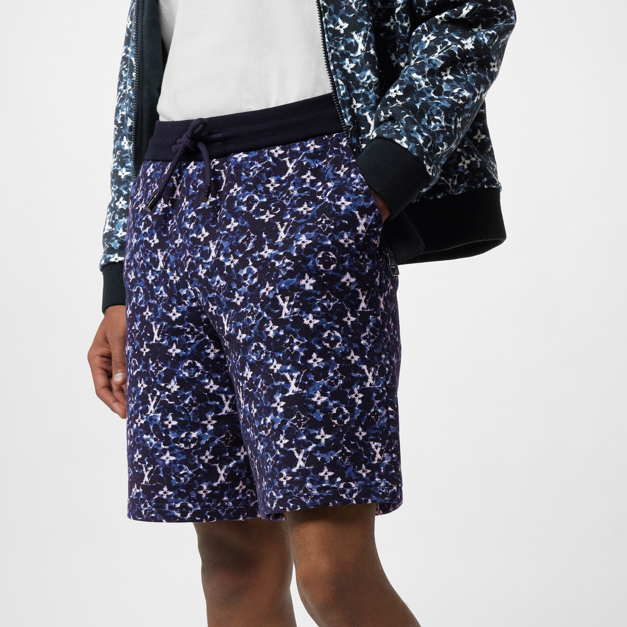 Monogram Cotton Shorts - 3