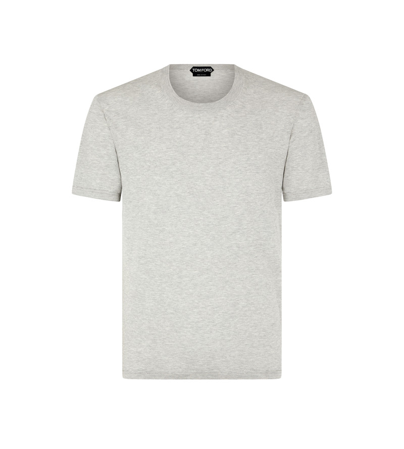 PURE COTTON CREW T-SHIRT 1