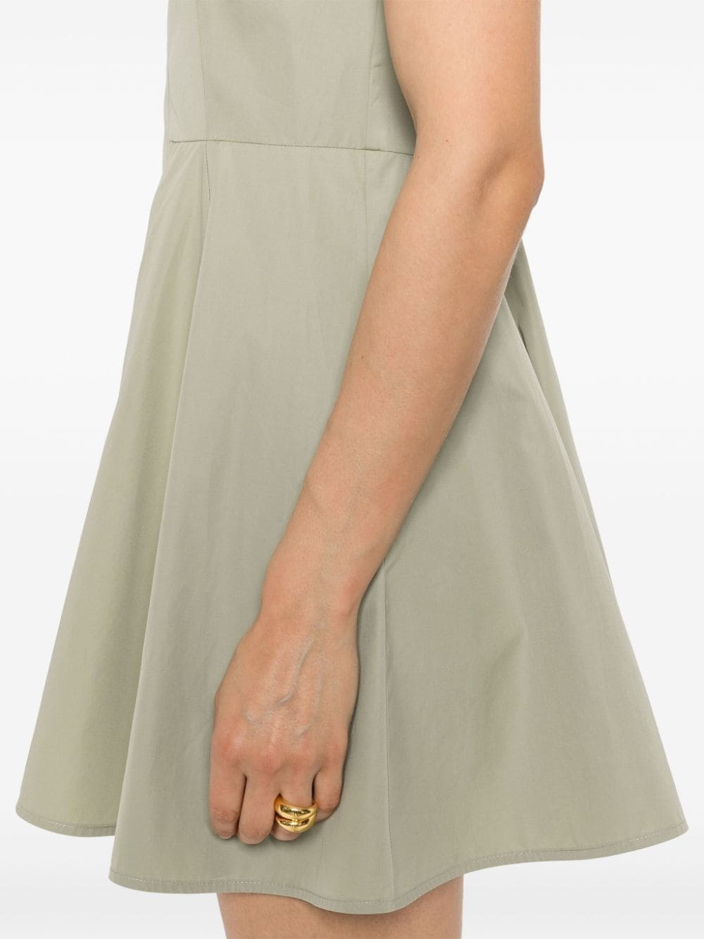 flared mini dress - 5