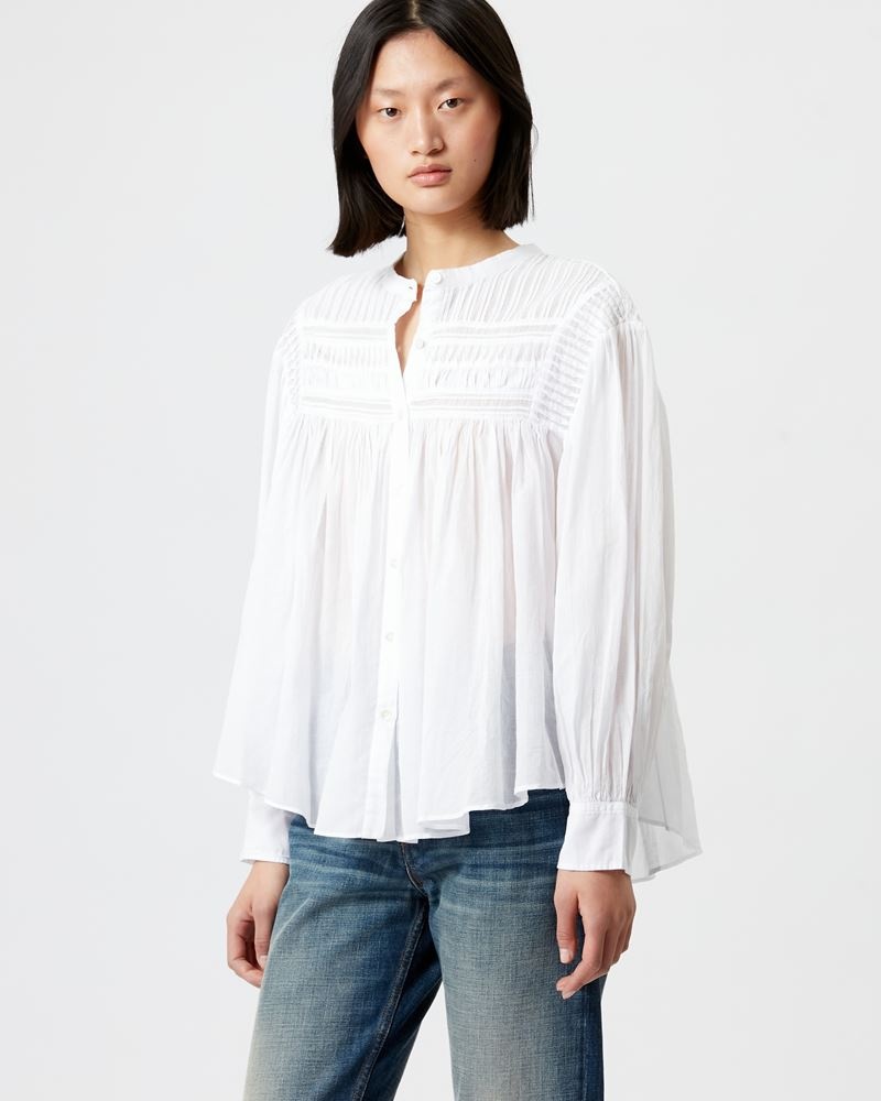 PLALIA COTTON VOILE TOP - 4
