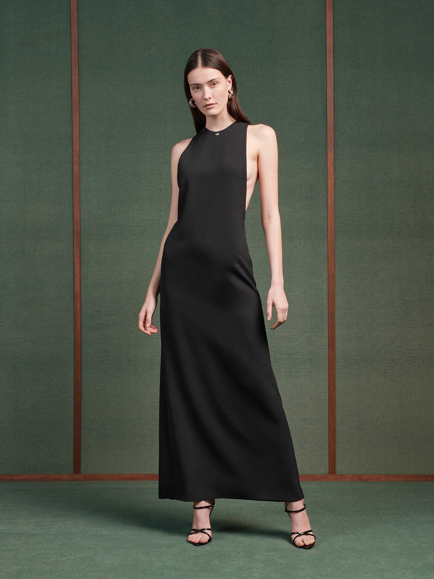 WOMEN'S MA MOCK NECK MAXI DRESS - 2