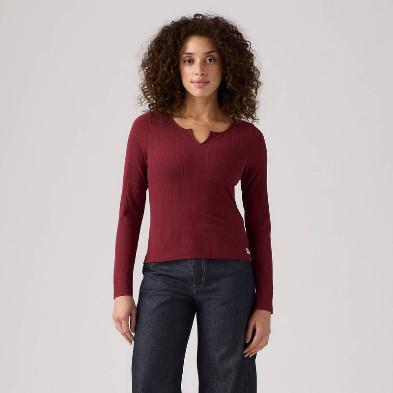 DRY GOODS WOMEN'S SUPERSOFT LONG-SLEEVE TEE 2
