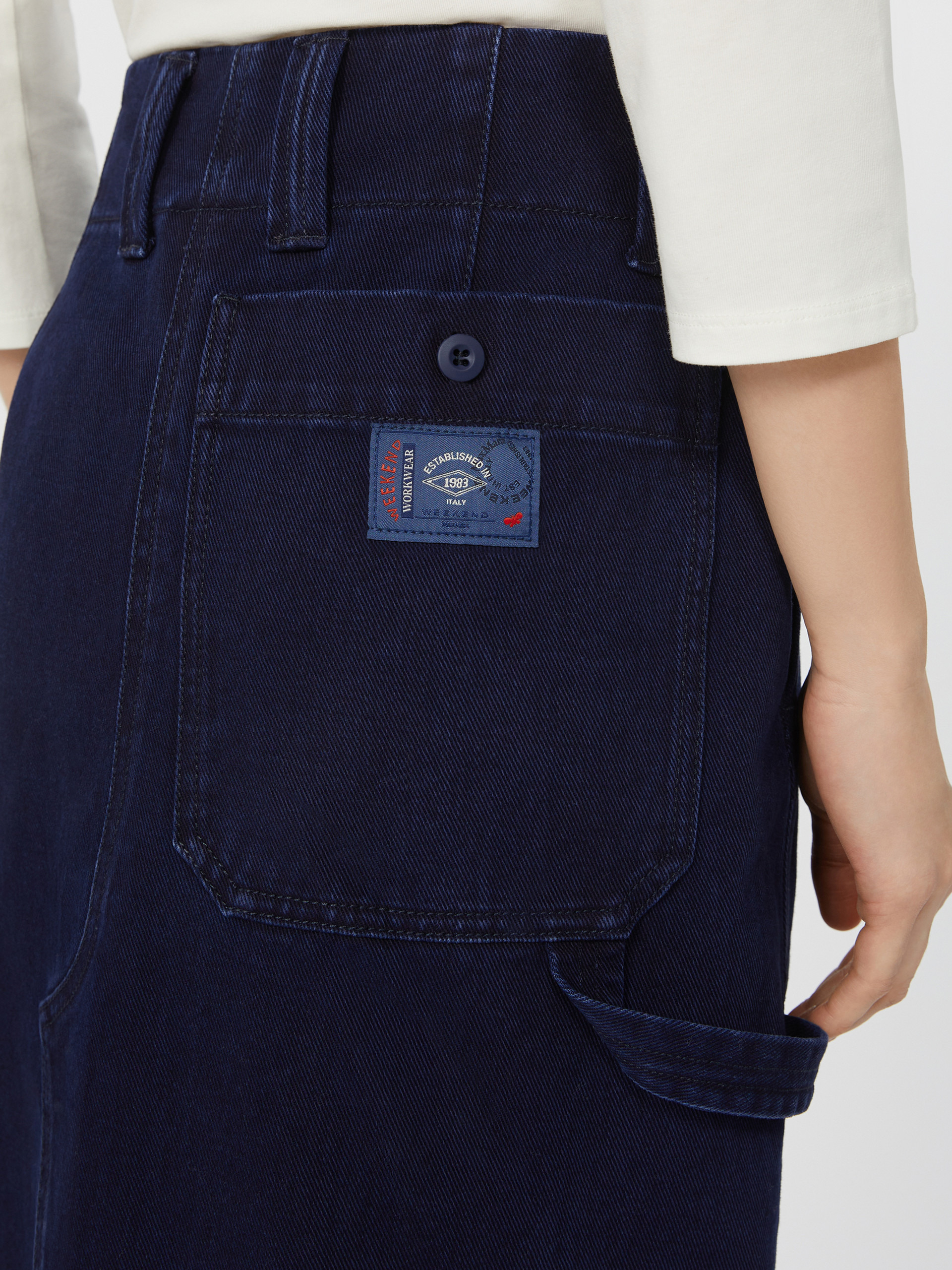 VALIKA Long denim skirt - 5