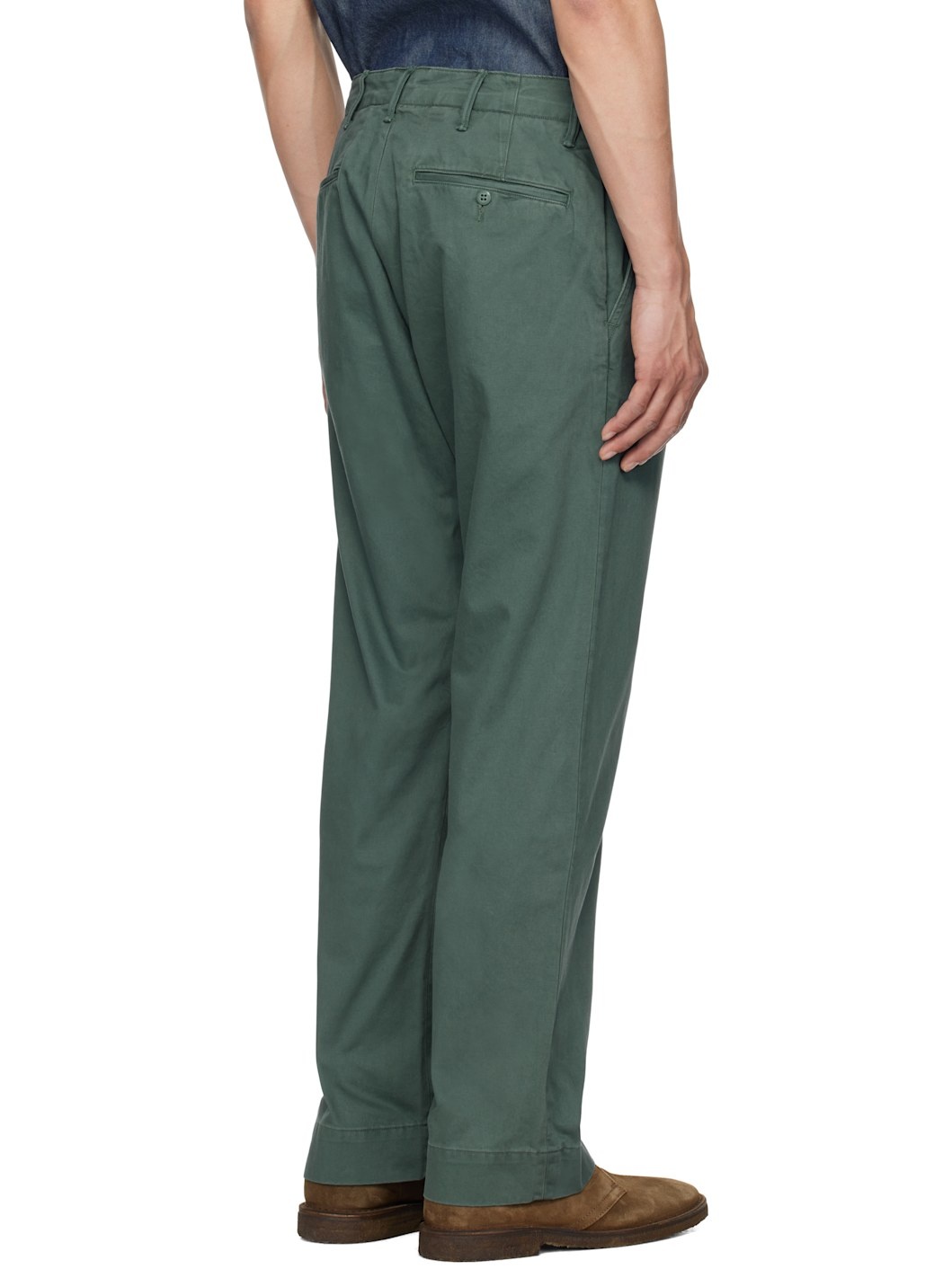 Green Field Chino Trousers - 3