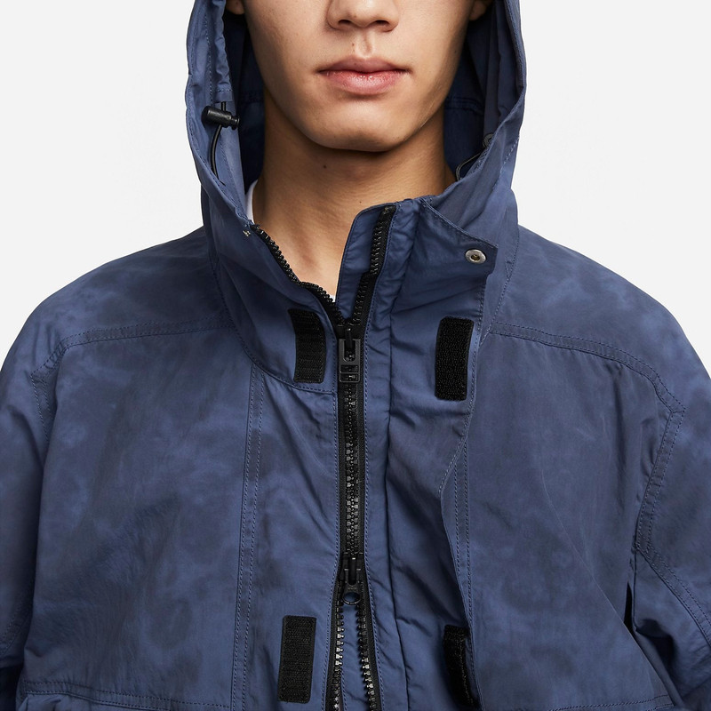 Nike Nike Sportswear Tech Pack Woven Hooded Jacket 'Blue' DX0218-491 outlook