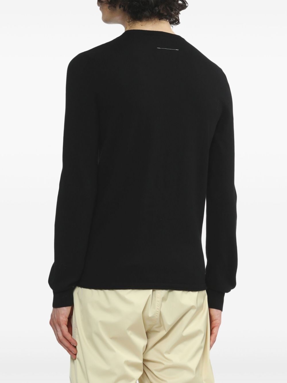 slogan-print gathered sweatshirt - 4