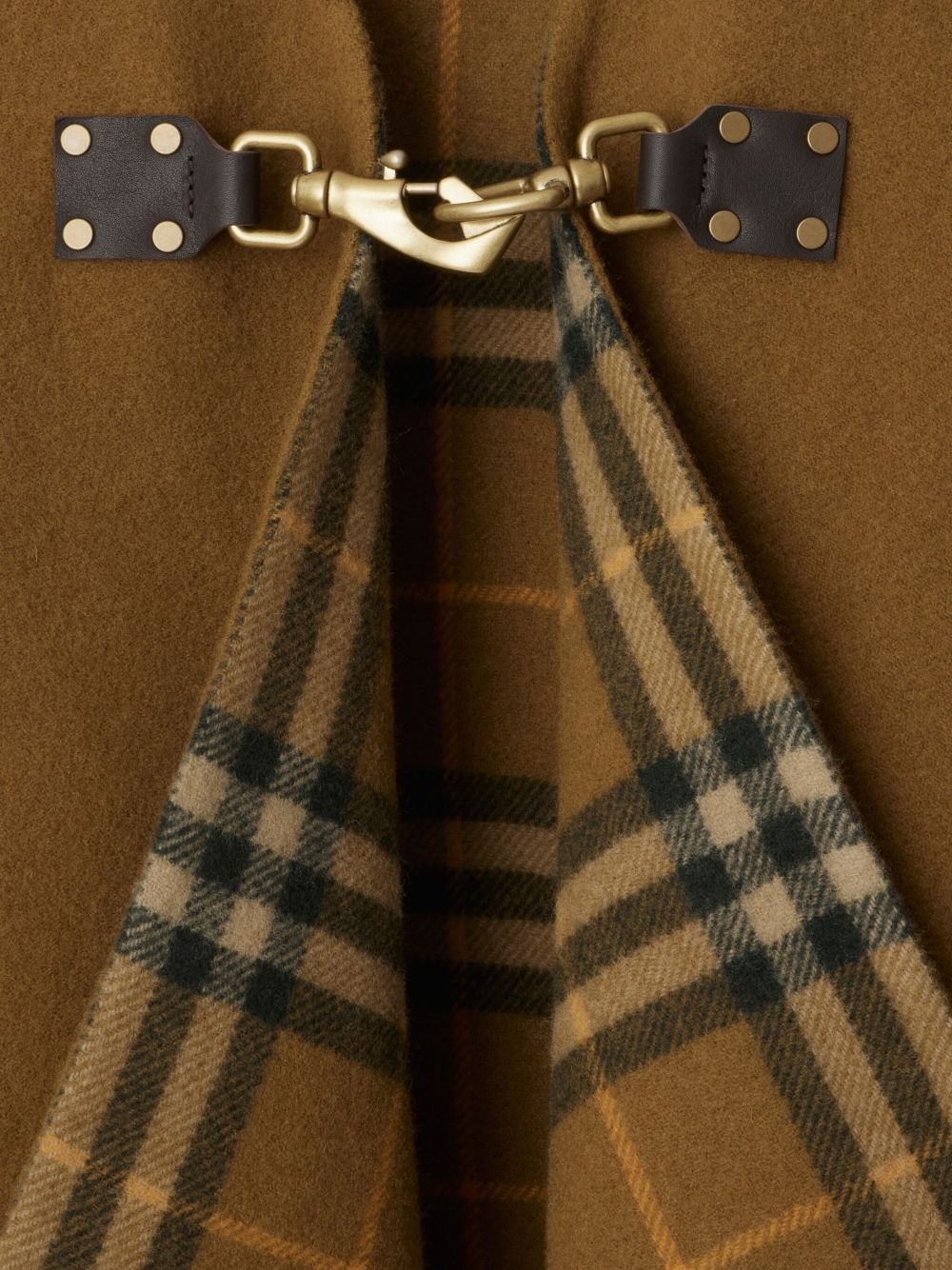 check wool cape - 5