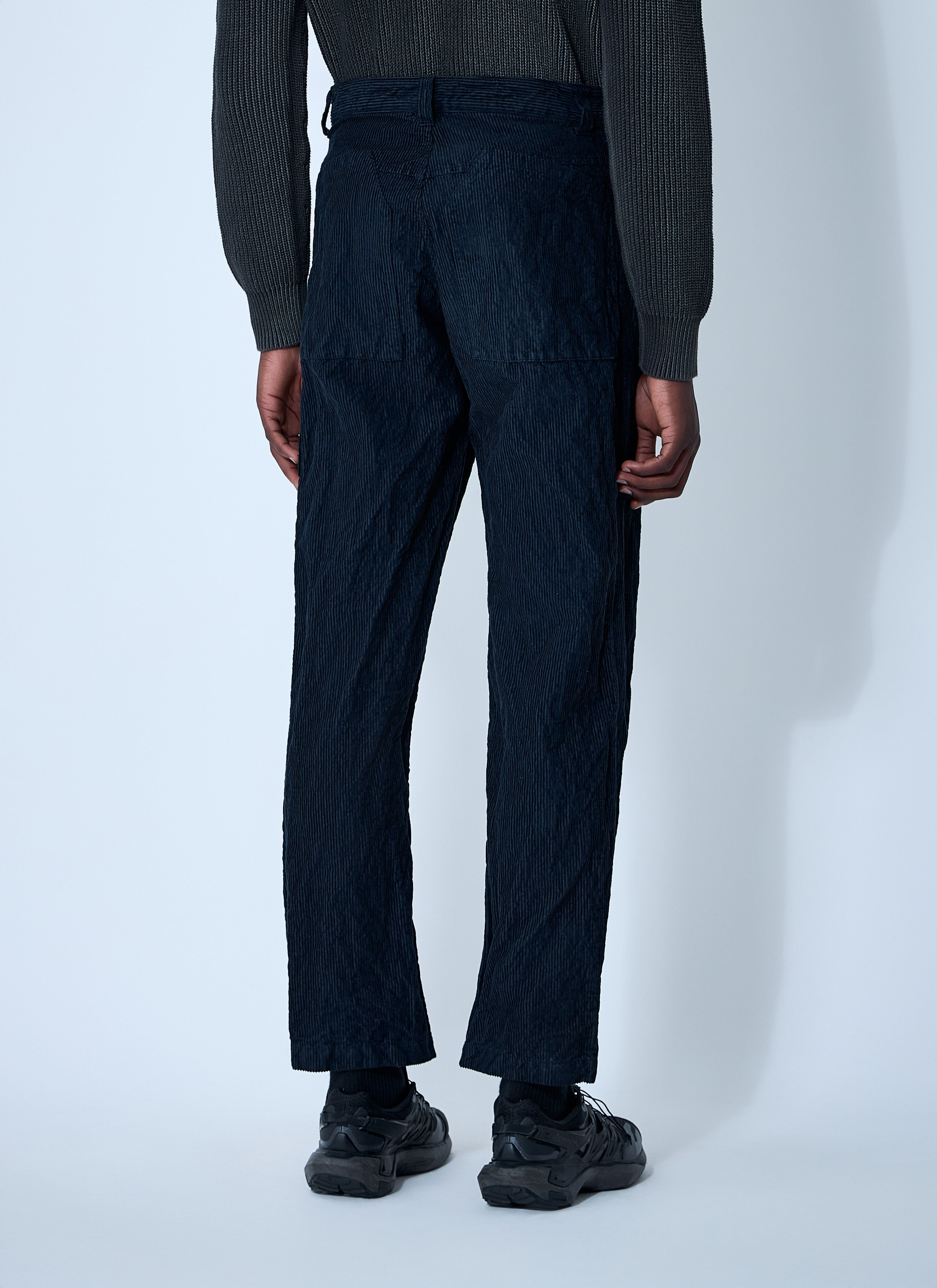 Wrinkled Corduroy Pants - 4