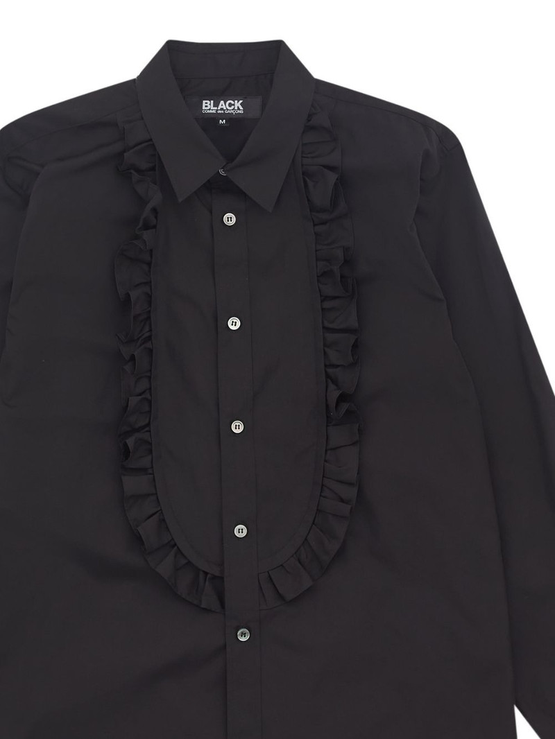 BLACK COMME des GARÇONS ruffled-detailed shirt outlook