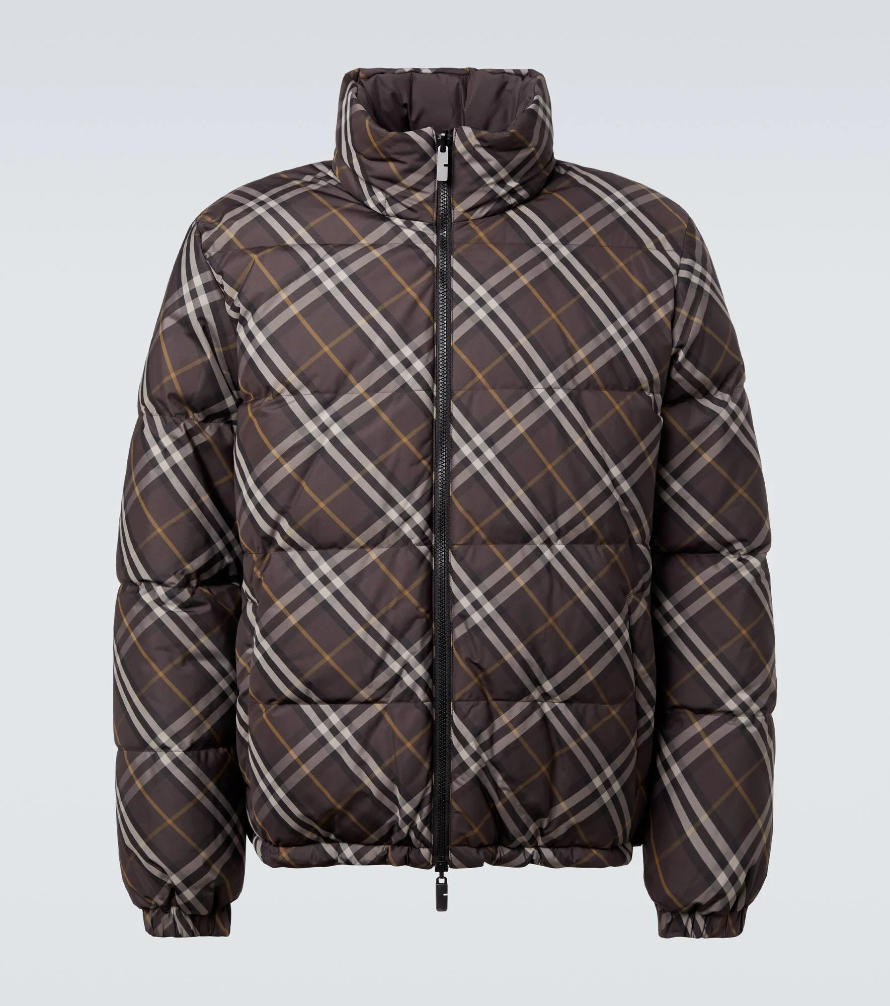 Burberry Check reversible down jacket - 1