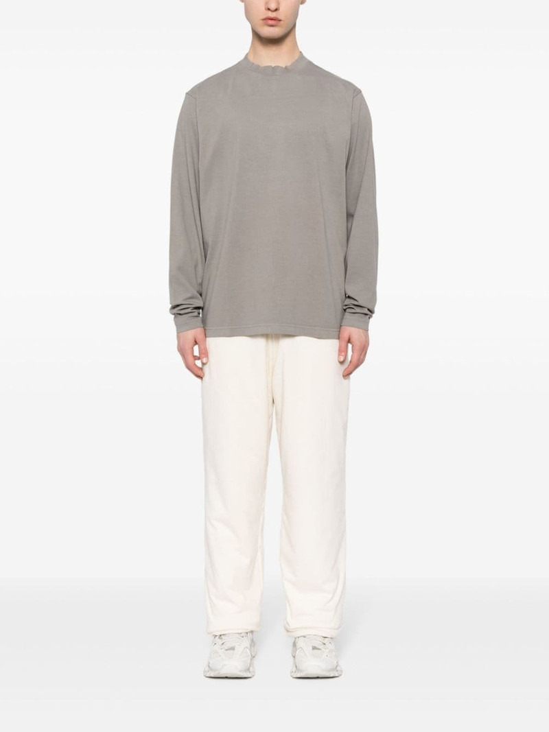 YEEZY crew-neck cotton sweatshirt outlook