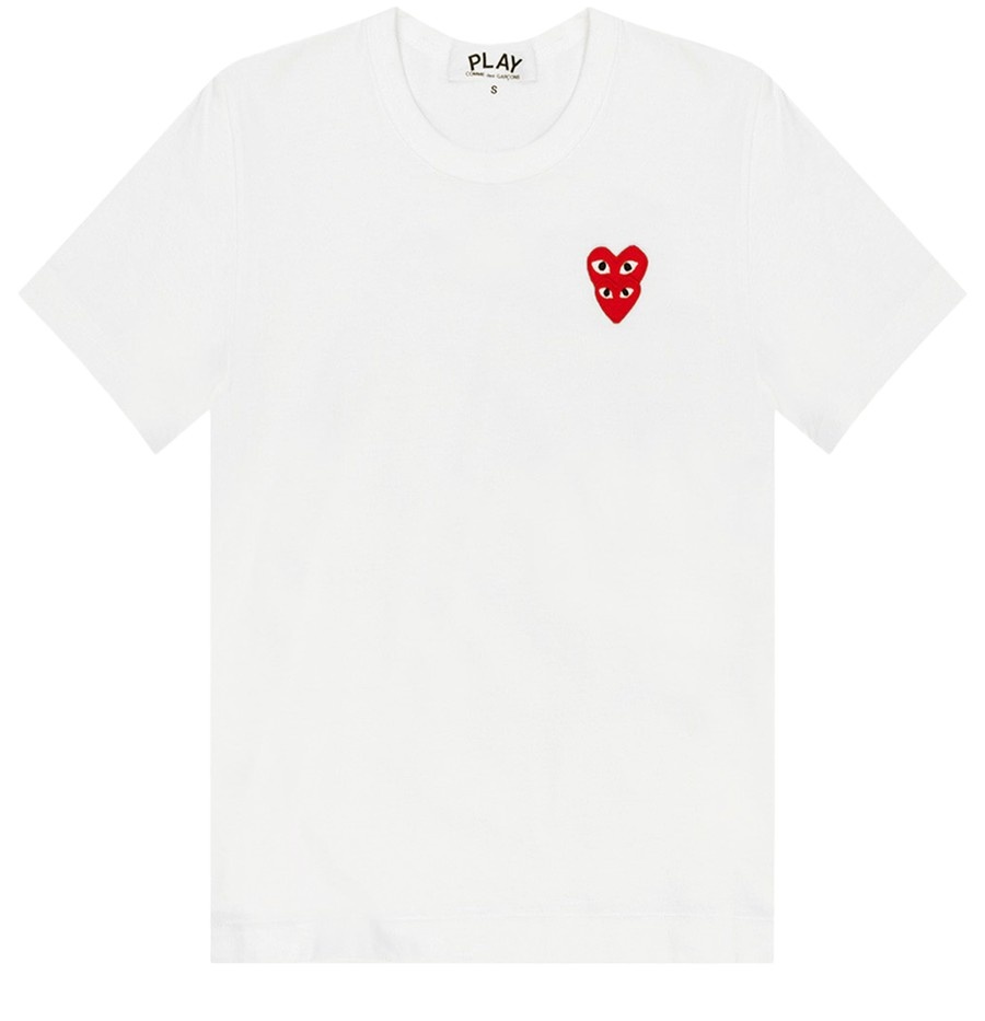 Comme des Garçons PLAY Logo T-shirt | 24s | REVERSIBLE
