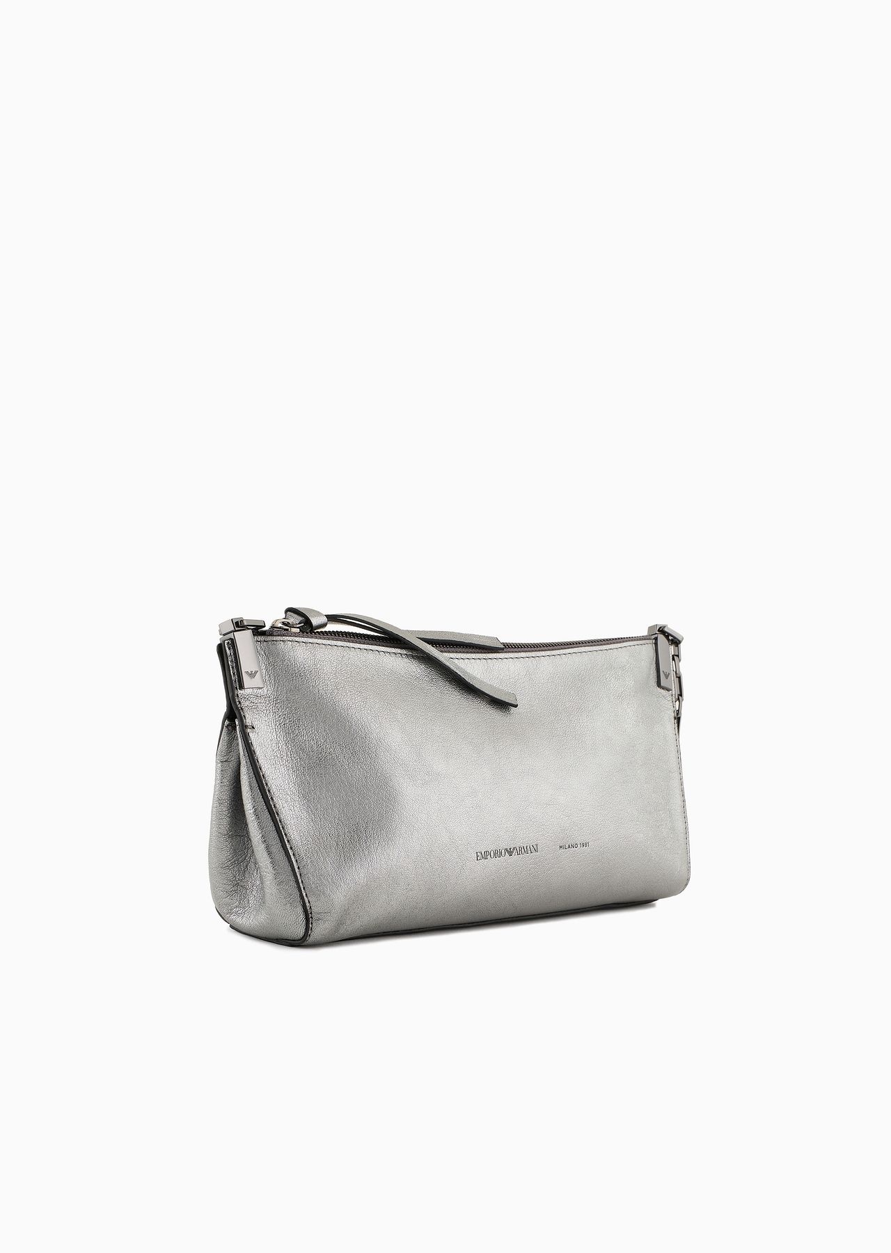 Metallic leather shoulder bag - 2