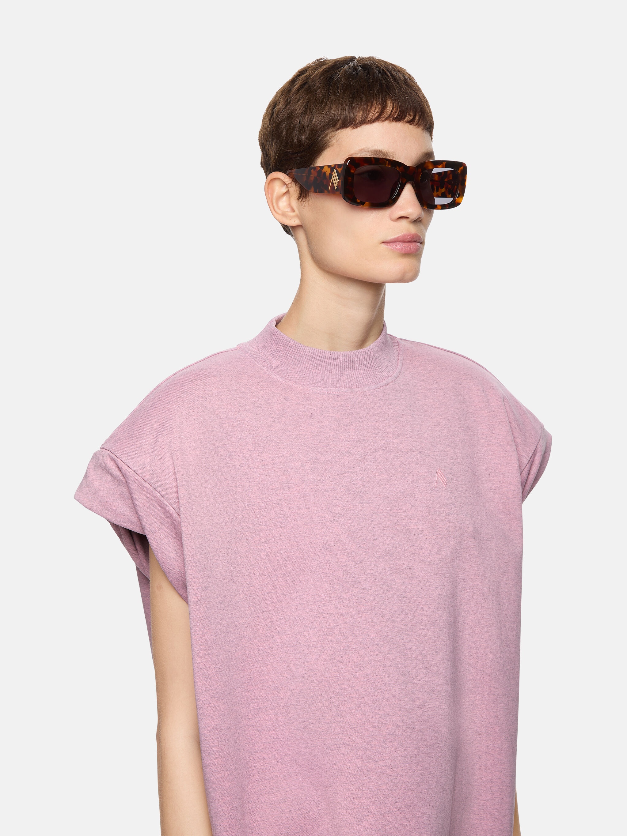 ''MARFA'' TORTOISE SHELL SUNGLASSES - 2