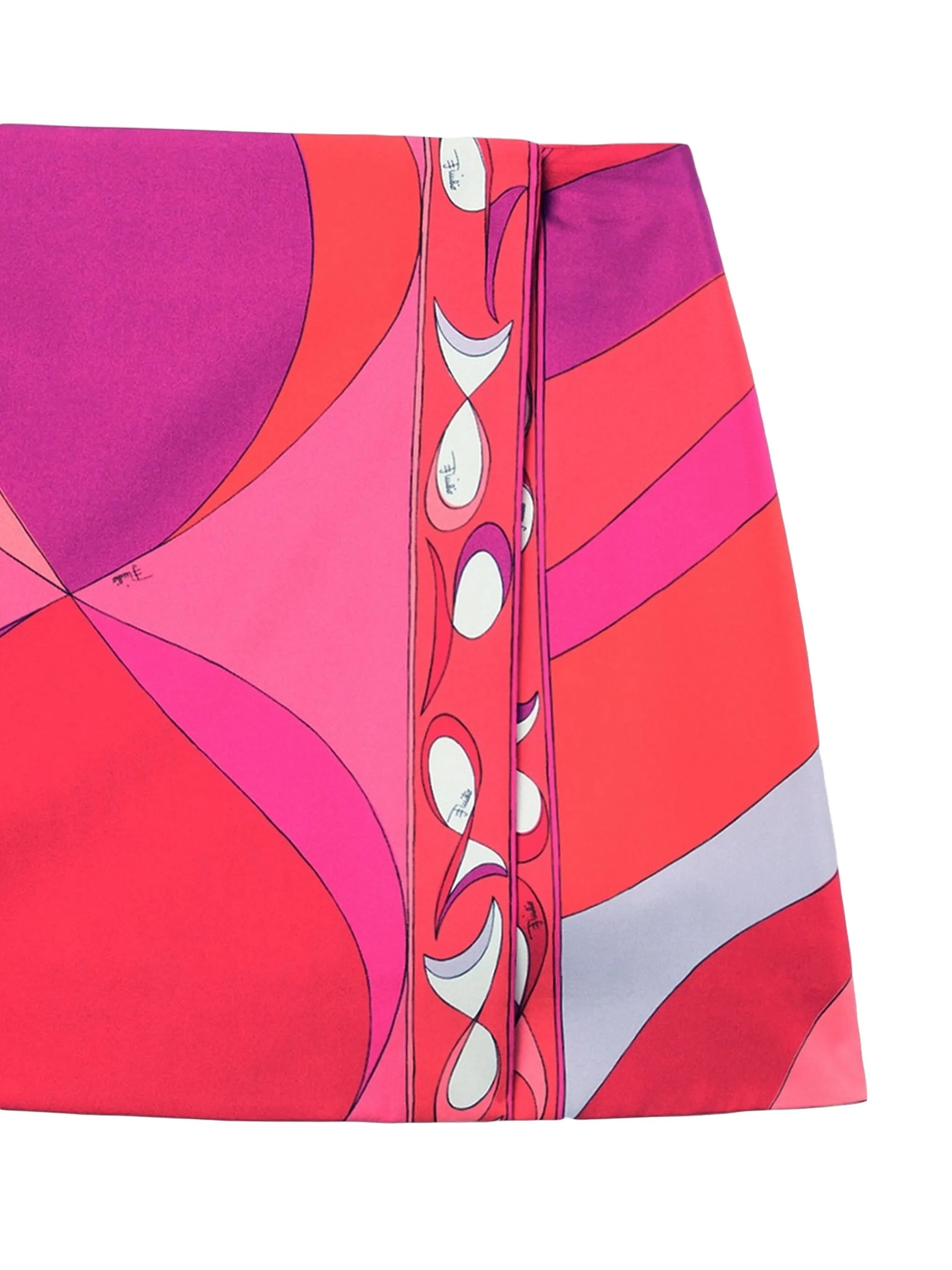 graphic-print mini skirt - 2