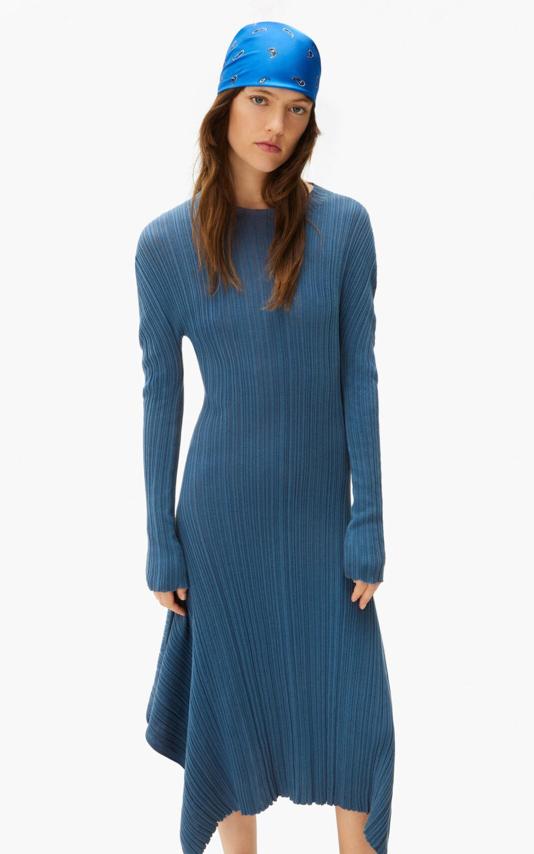 Pleated midi dress - 4