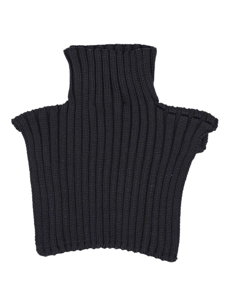 ribbed turtleneck shrug 1