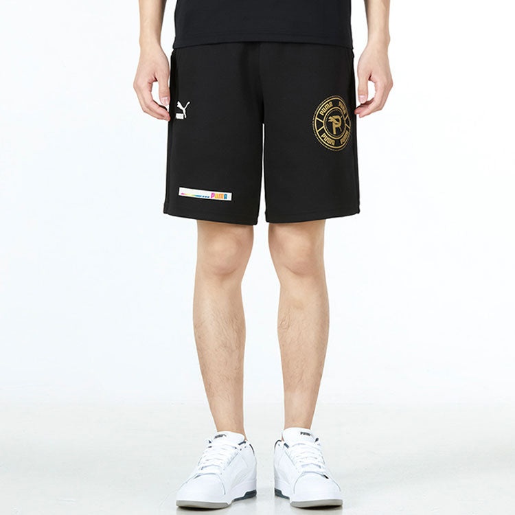 PUMA Mix Badge Shorts 'Black' 537041-01 - 3