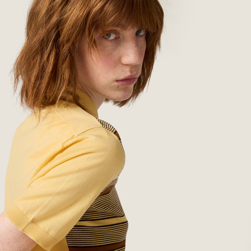 Wool polo shirt 4