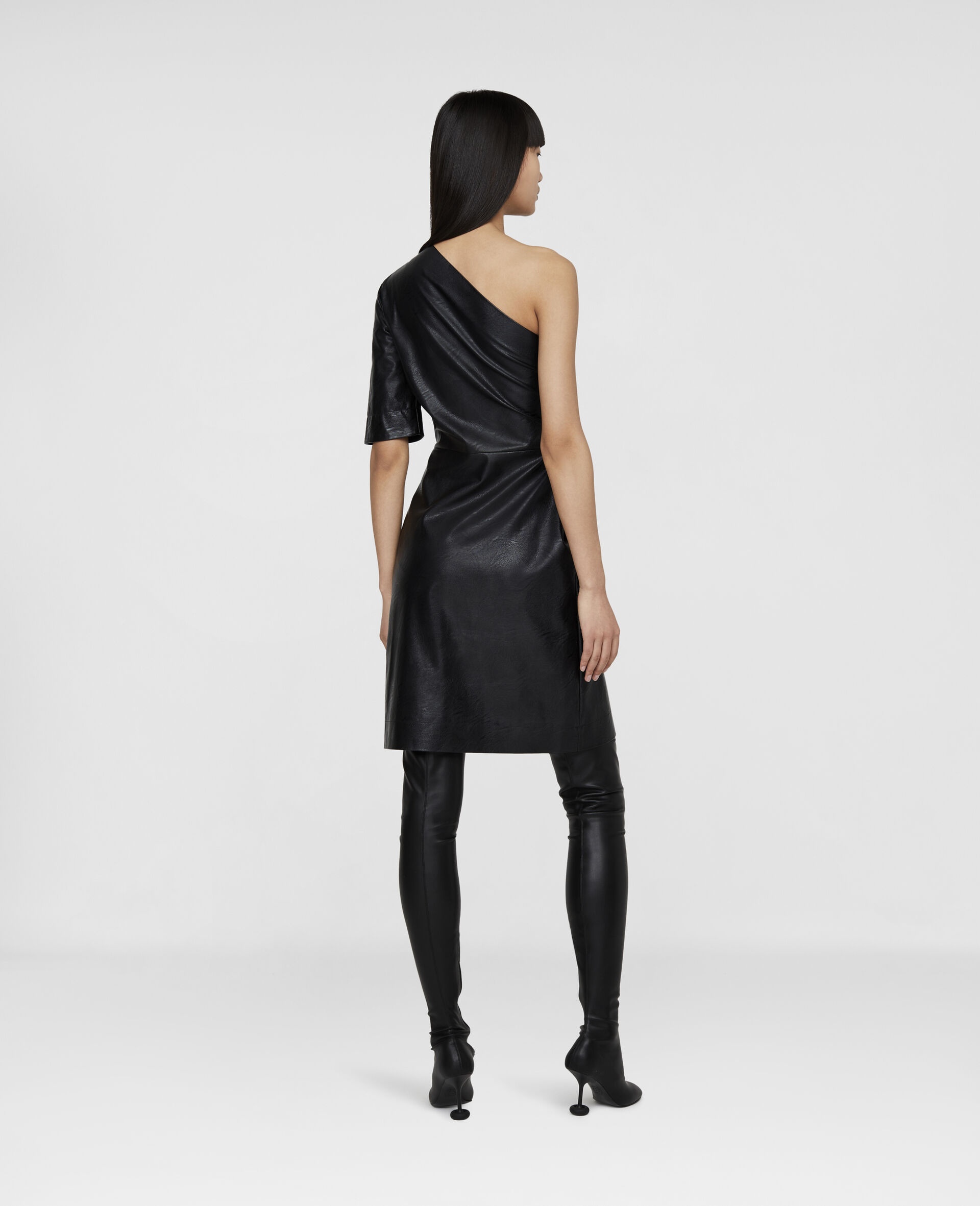 One Shoulder Alter Mat Dress - 3