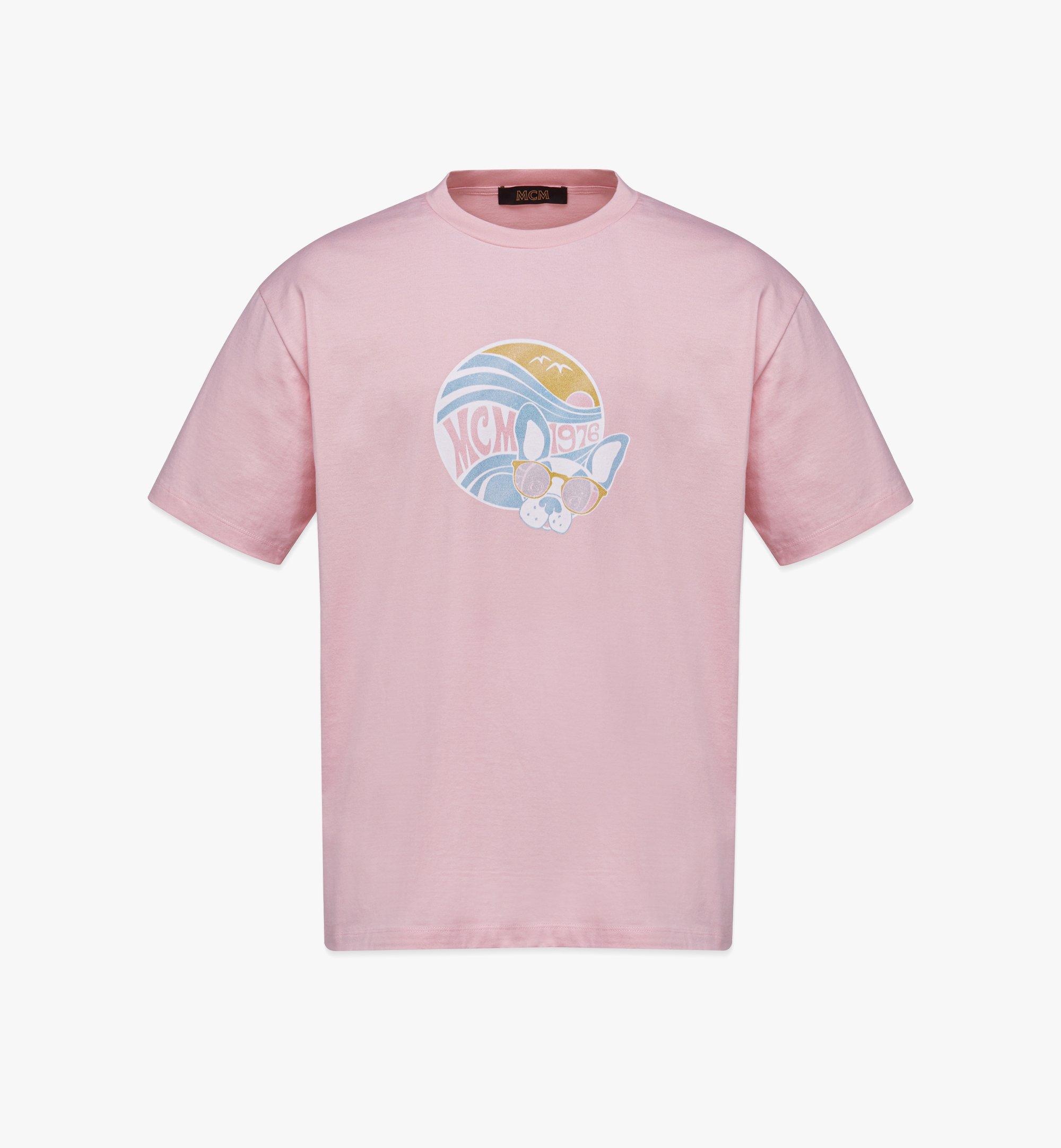 M Pup Sunrise Print T-Shirt in Organic Cotton - 1