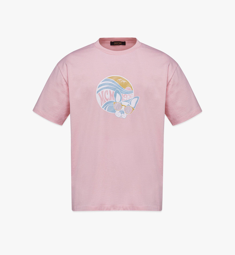 M Pup Sunrise Print T-Shirt in Organic Cotton 1