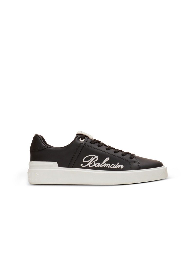 B-Court Balmain Signature calfskin sneakers 1