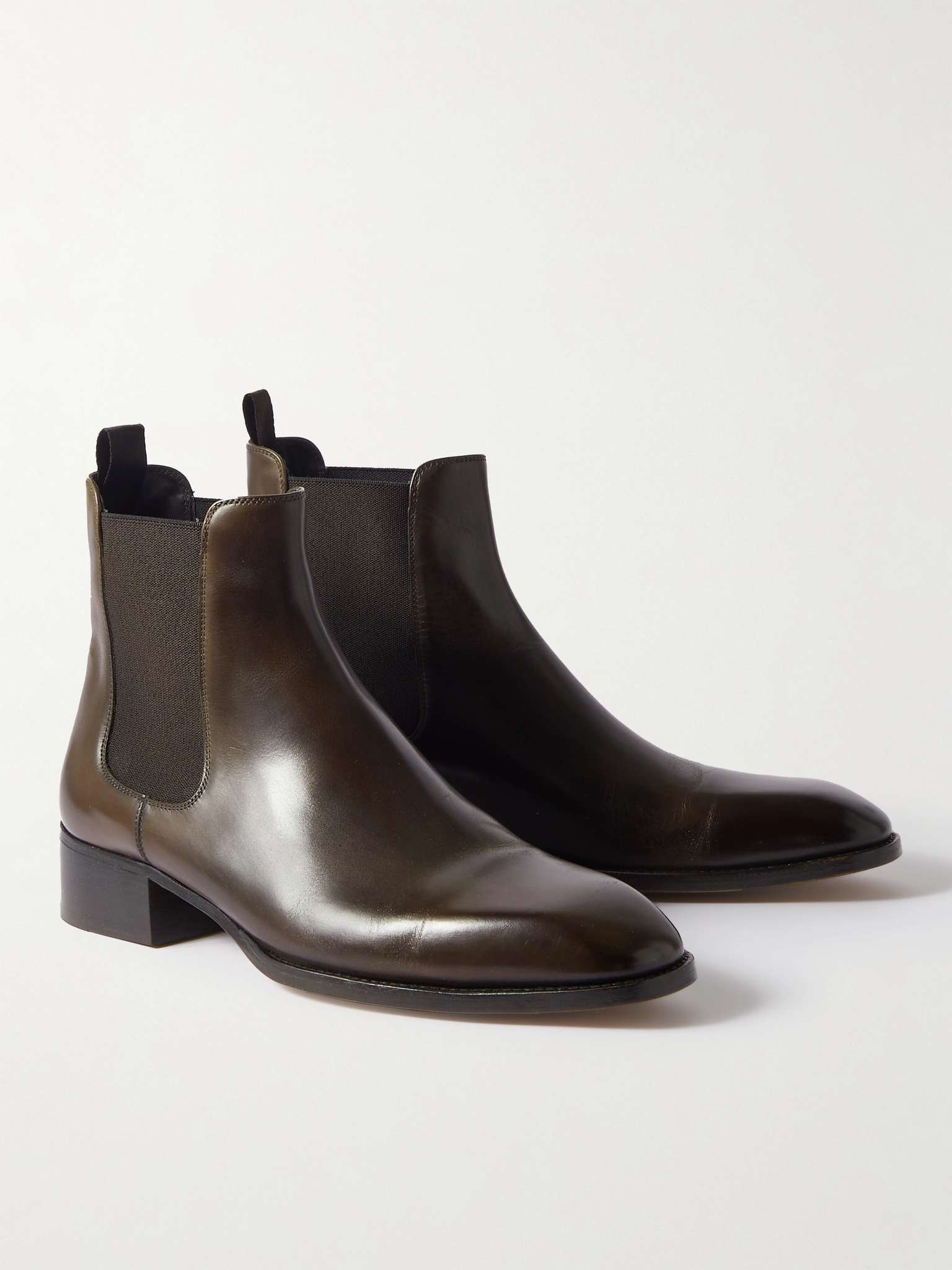 Leather Chelsea Boots - 8