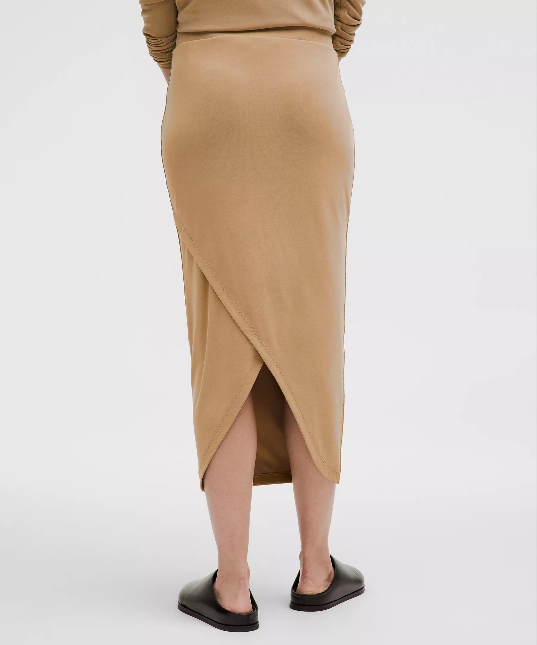 Drapey Softstreme Column Midi Skirt - 3