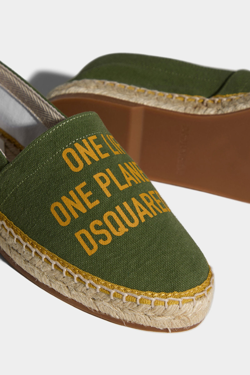 ONE LIFE ORGANIC COTTON ESPADRILLES 5