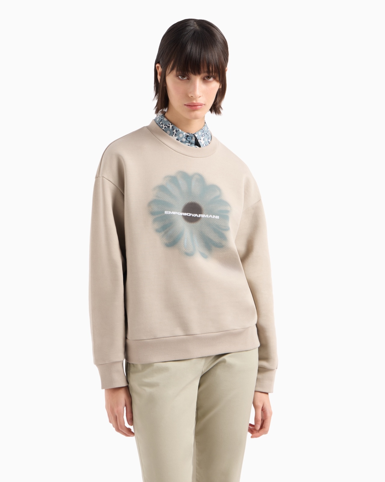 ASV SWEATSHIRT WITH OVERSIZED PRINT FROM THE PEACE CAPSULE COLLECTION - 4