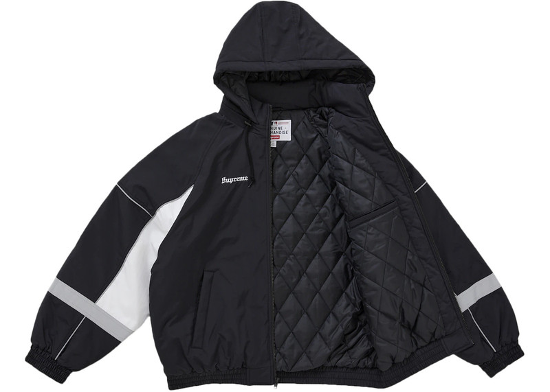 Supreme Supreme Chicago White Sox Stadium Jacket Black outlook