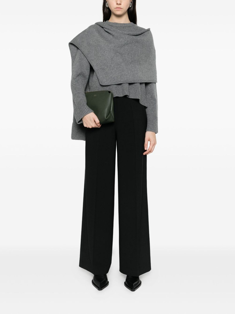 Aspesi high-waisted palazzo trousers outlook
