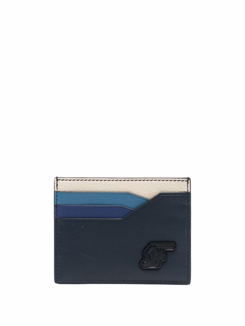 Signature SF colour-block cardholder - 2