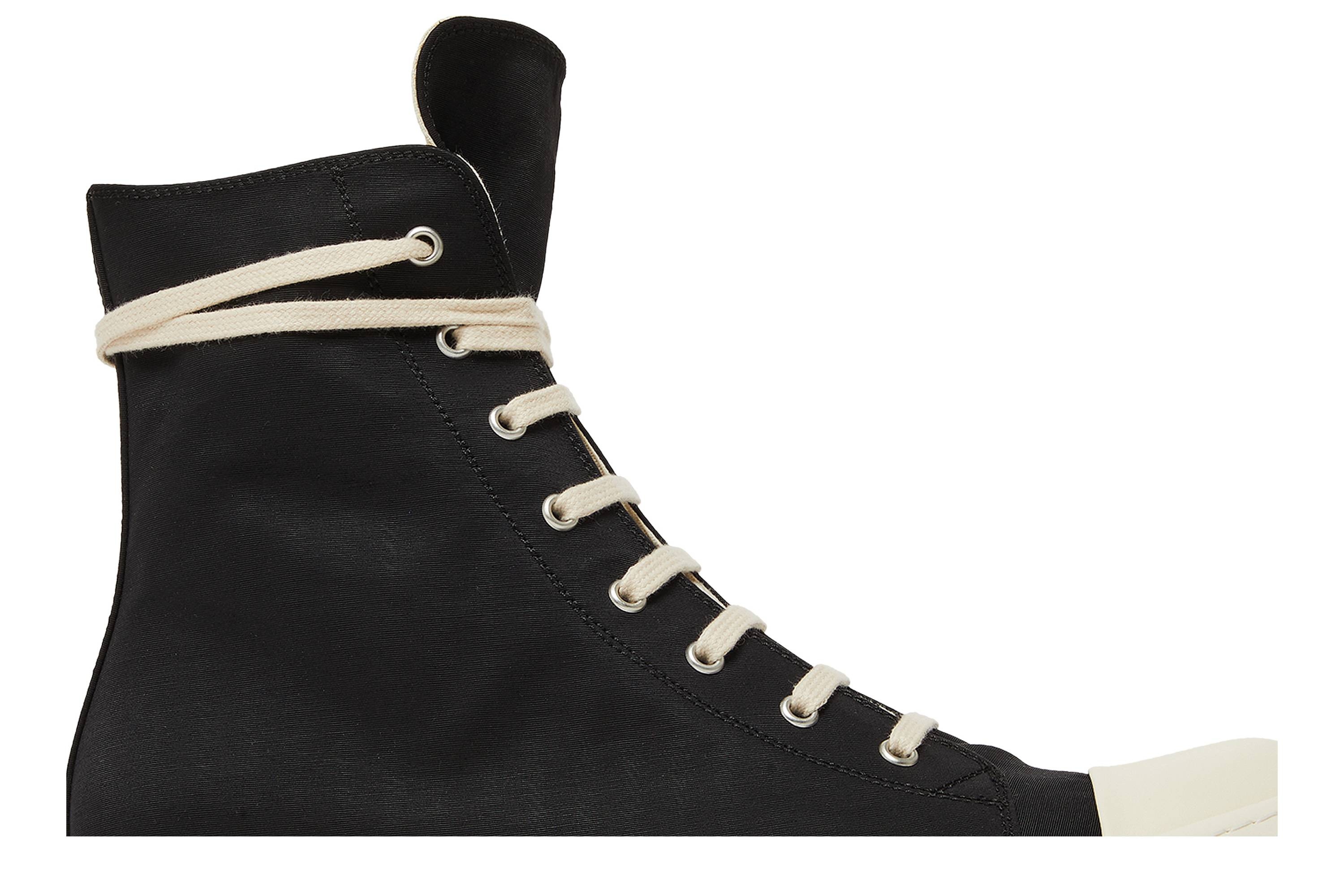 Rick Owens DRKSHDW Fogachine Cotton Nylon High 'Black Milk' - 2