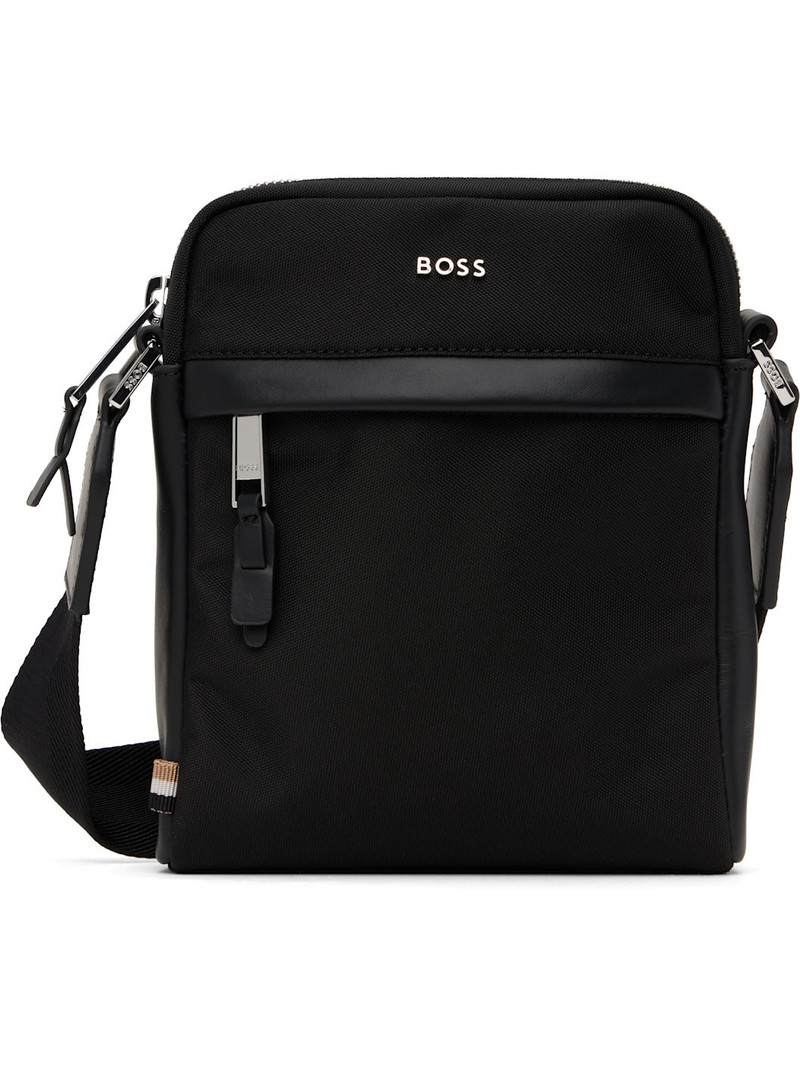 Black Reporter Bag - 1
