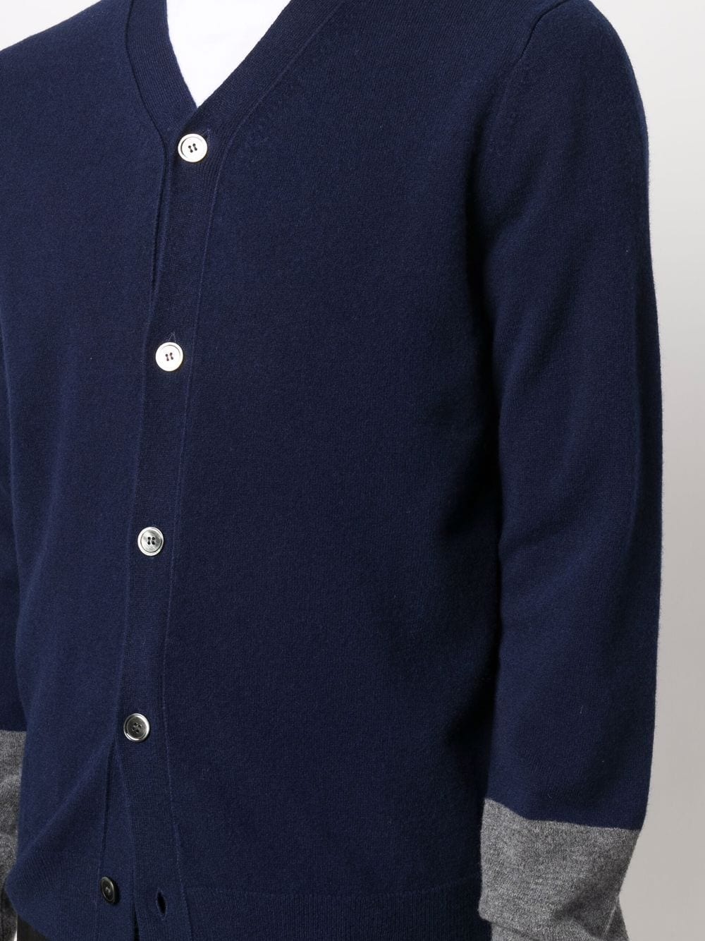 V-neck wool cardigan - 5
