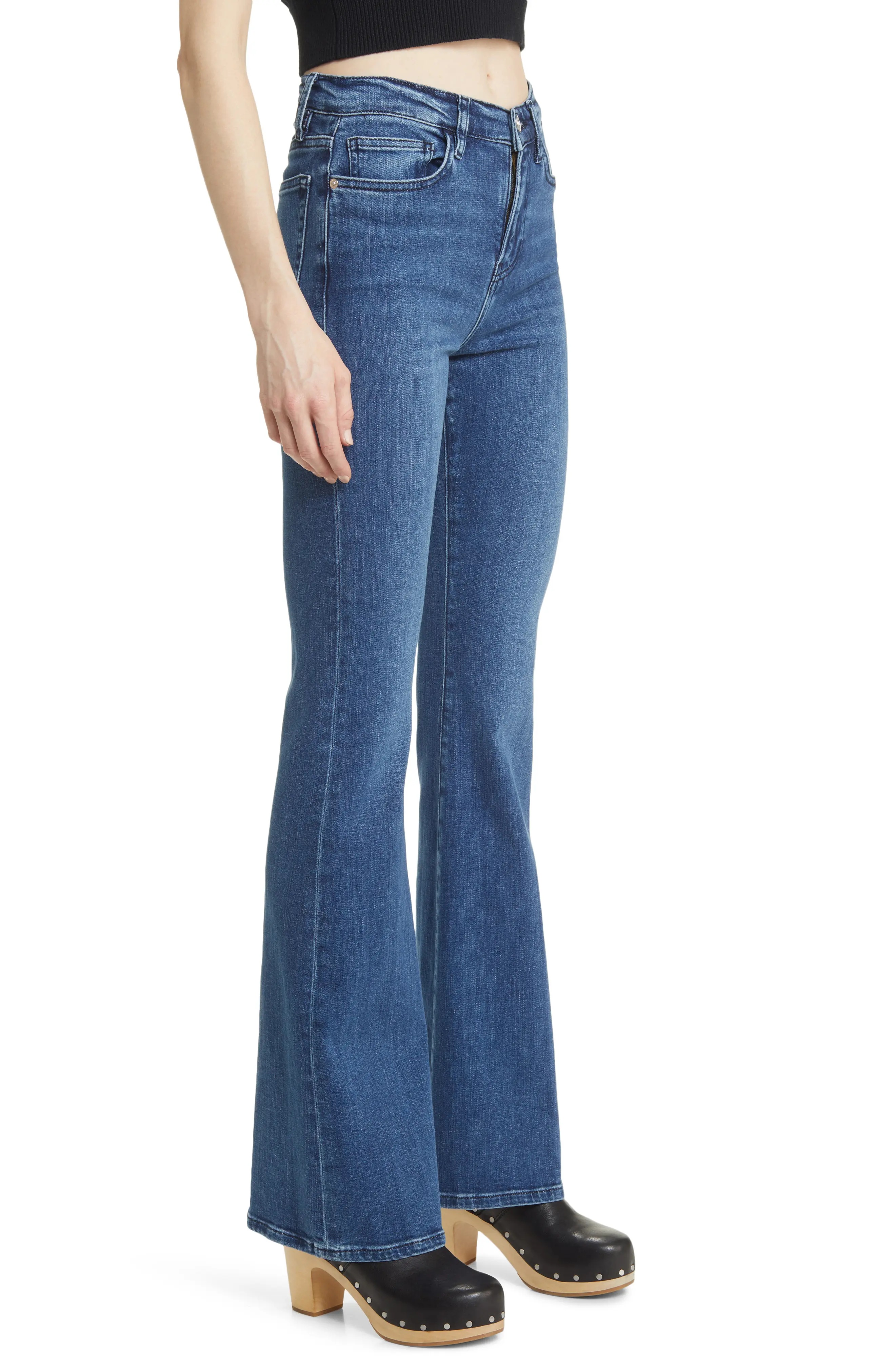 Le High Waist Flare Jeans - 3