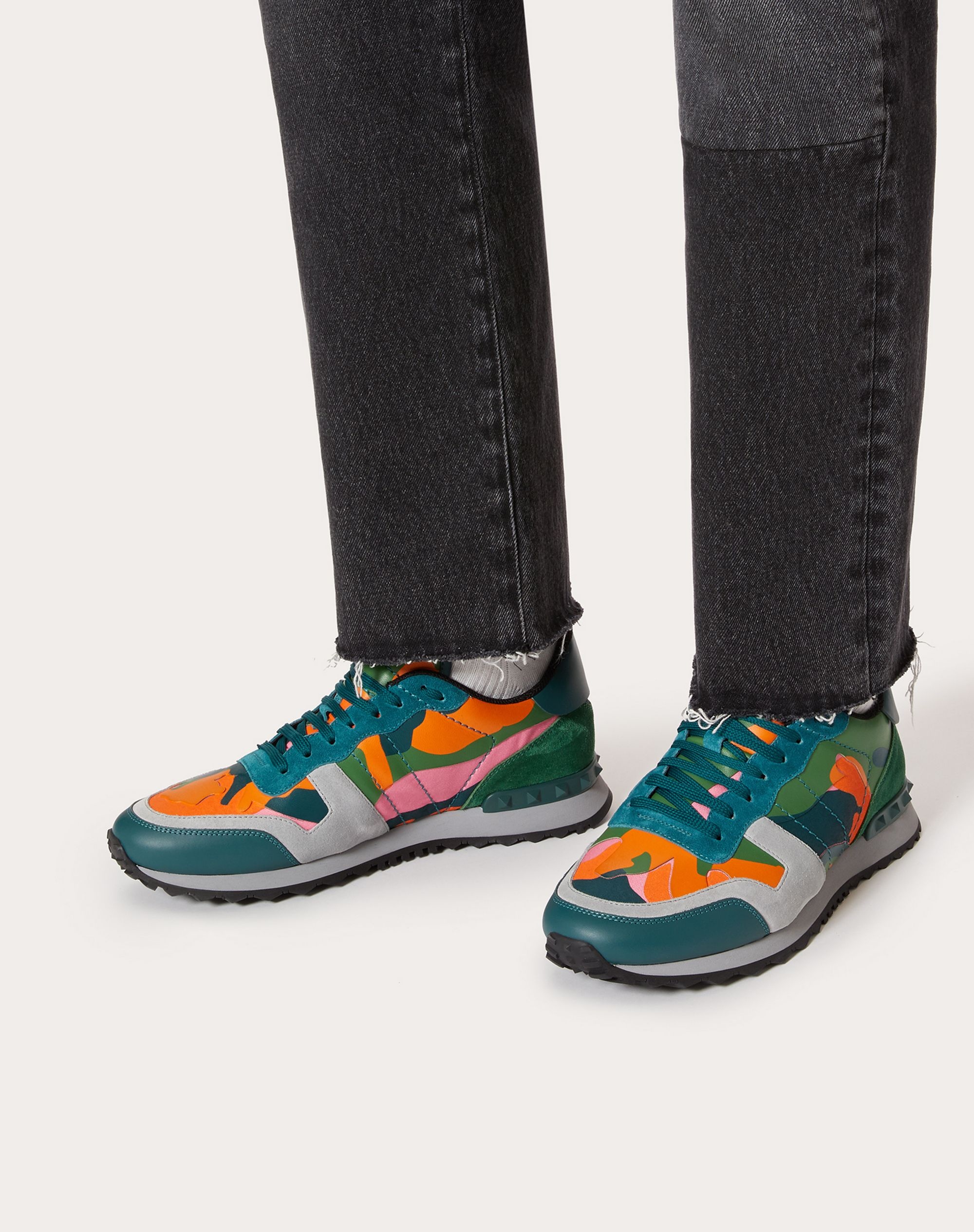 Camouflage Rockrunner Sneaker - 6