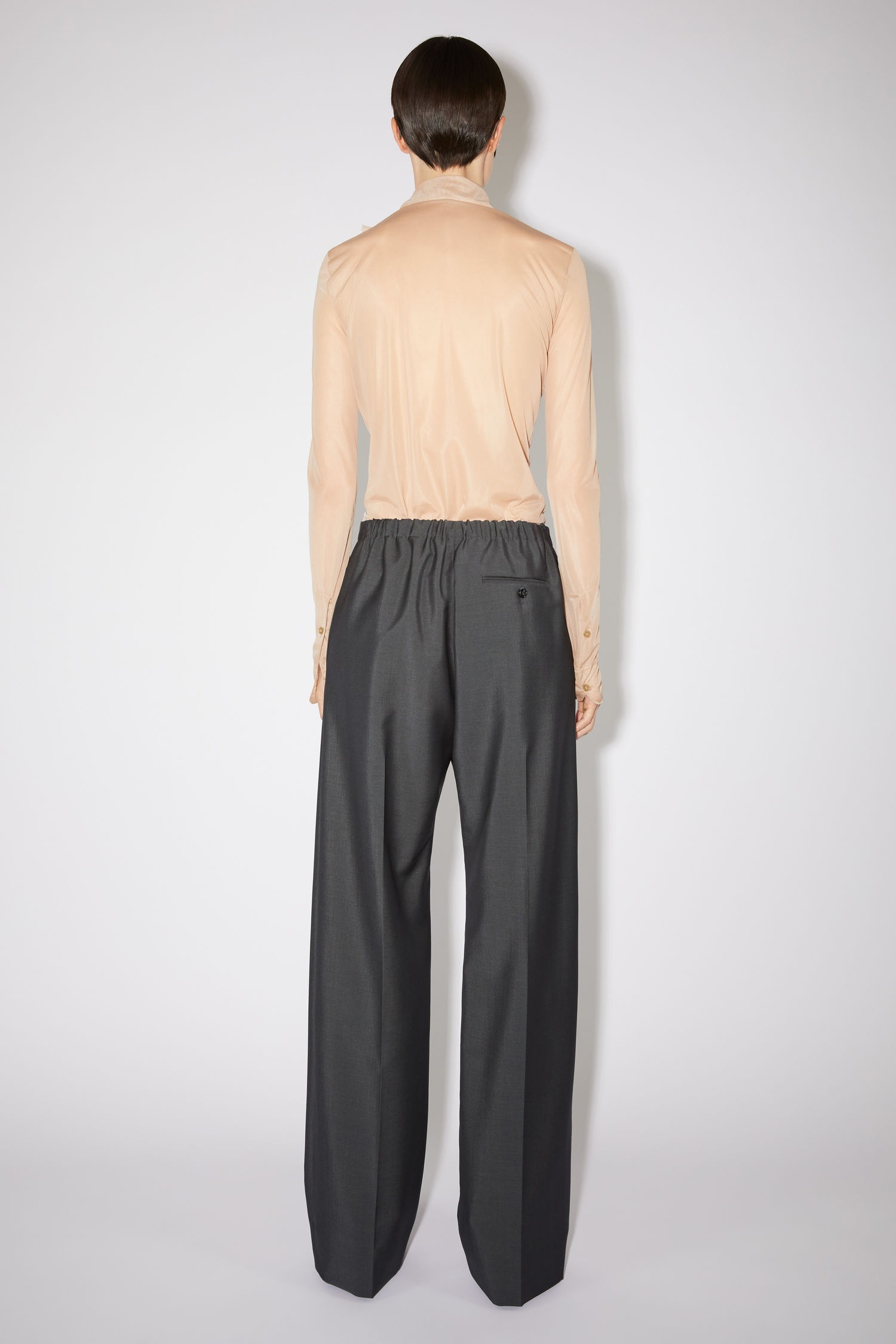 Tailored trousers - Charcoal Grey - 3