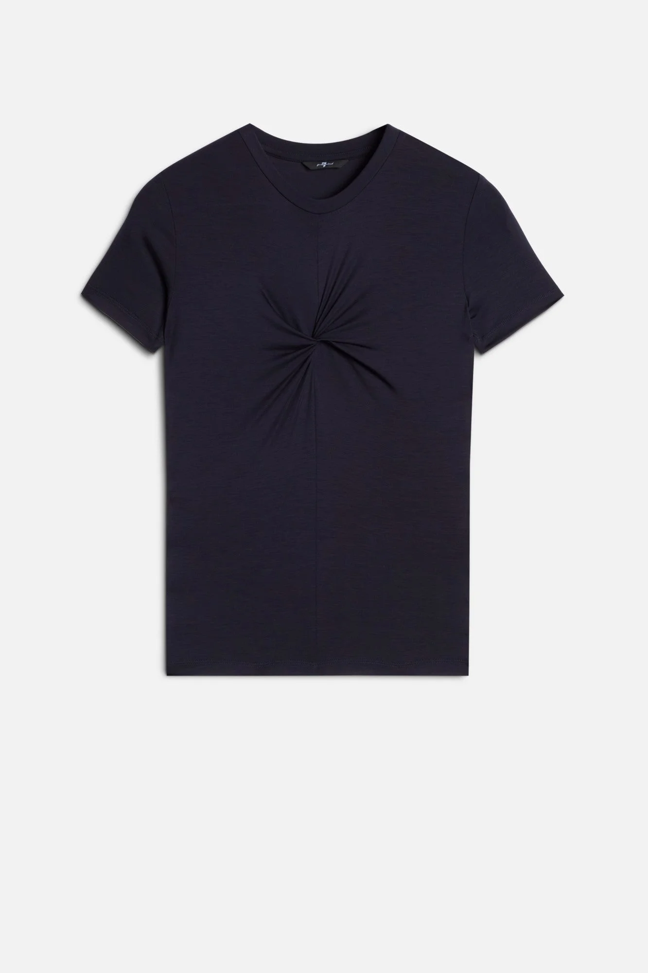 TWISTED TEE in Lyocell Navy - 1