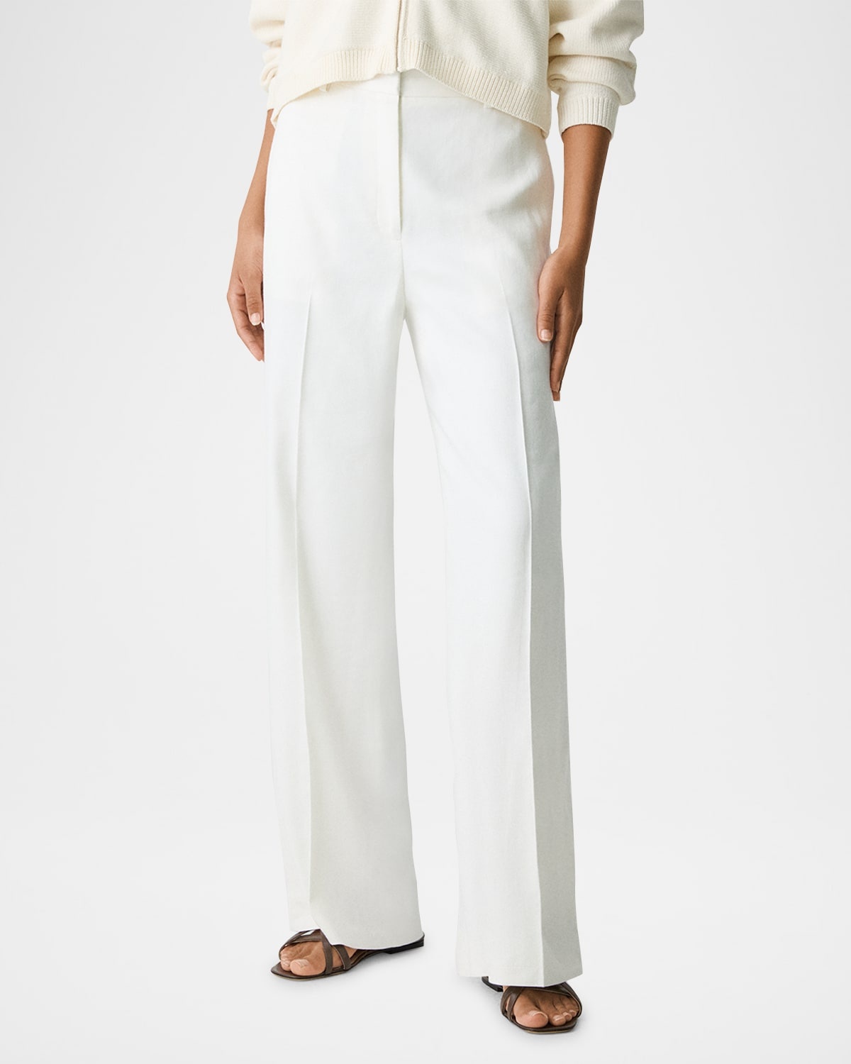 Classic Straight-Leg Trousers - 4