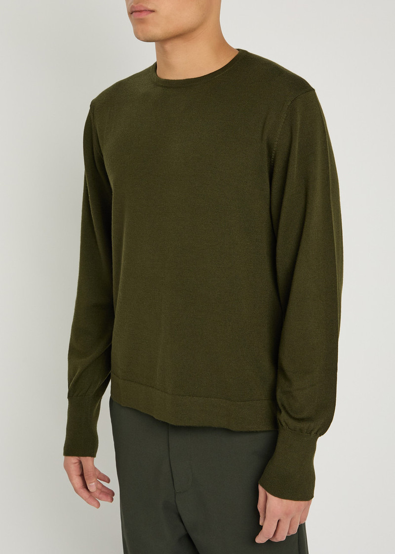 OFFICINE GÉNÉRALE Officine Générale Knit Merino Wool Jumper outlook