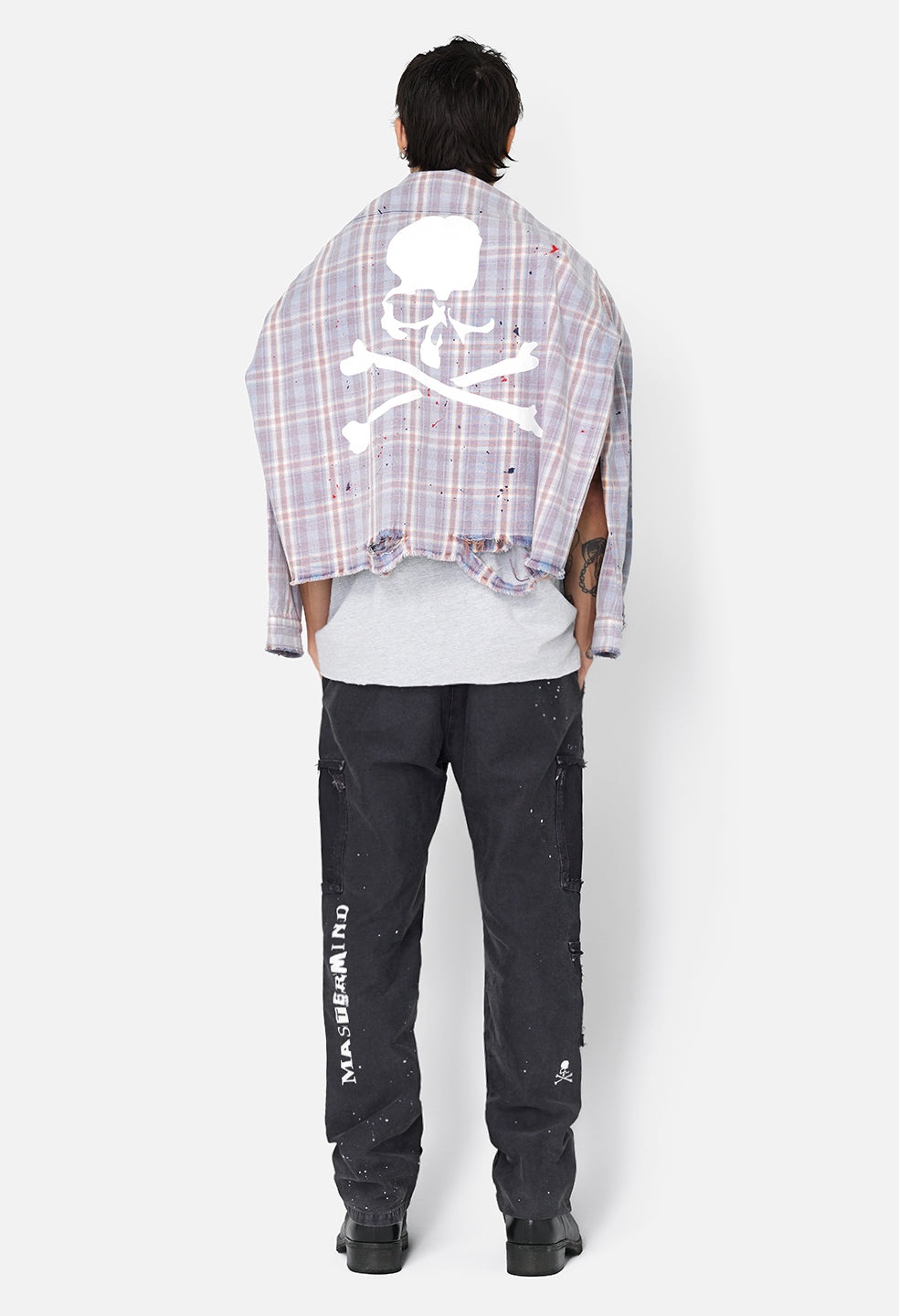 JE X MASTERMIND WORKED UTILITY PANT - 3