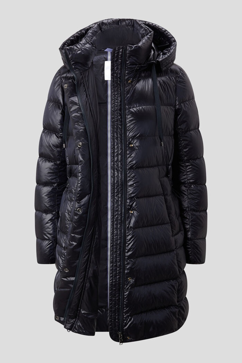 Lynn Down coat in Navy blue 7