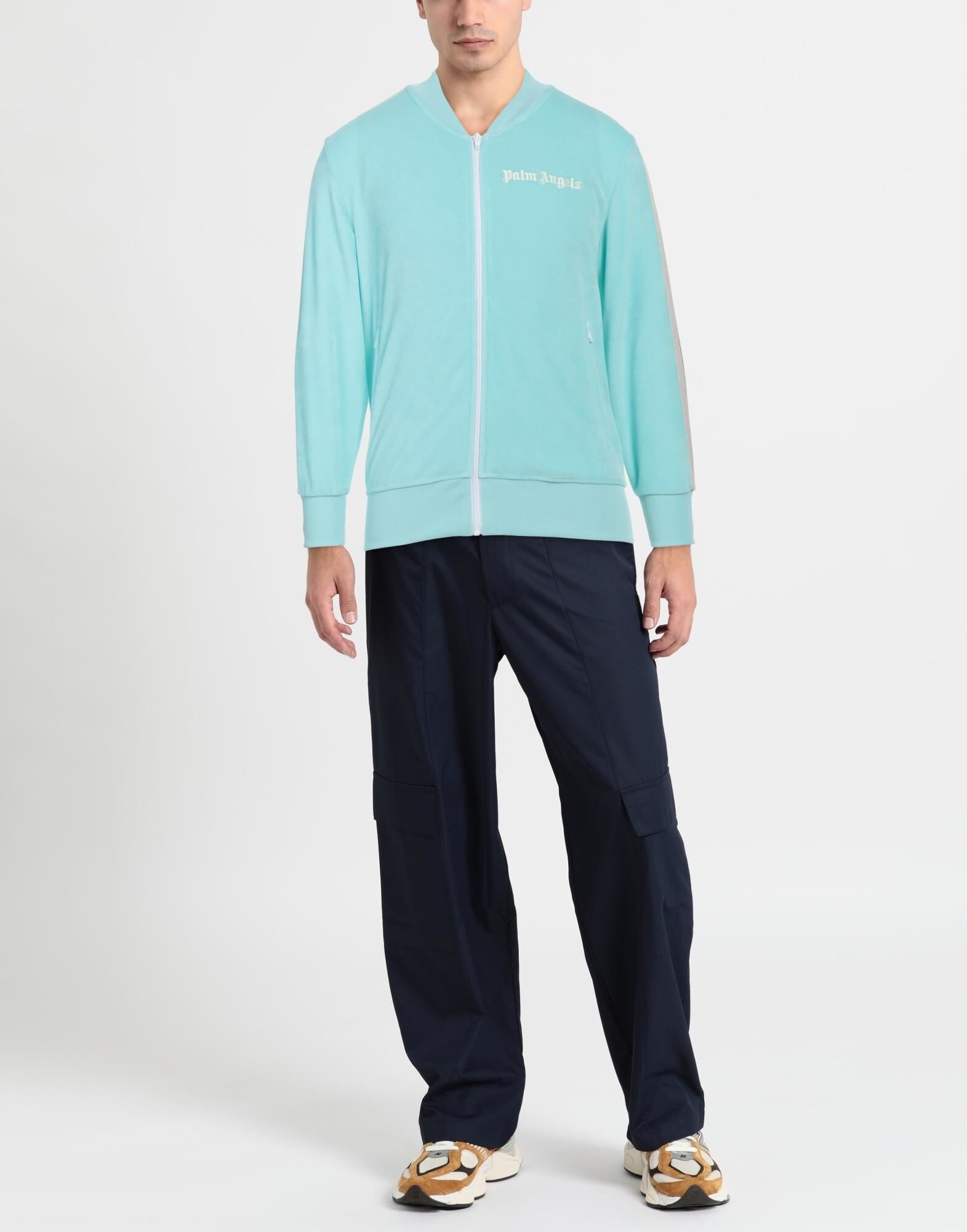 Sky blue Men's Sweatshirt - 2