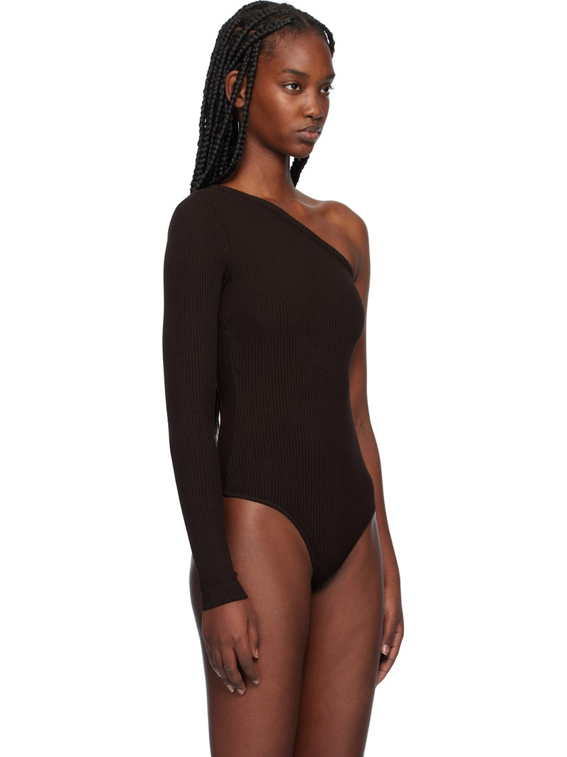 AGOLDE Brown Glynn Bodysuit outlook